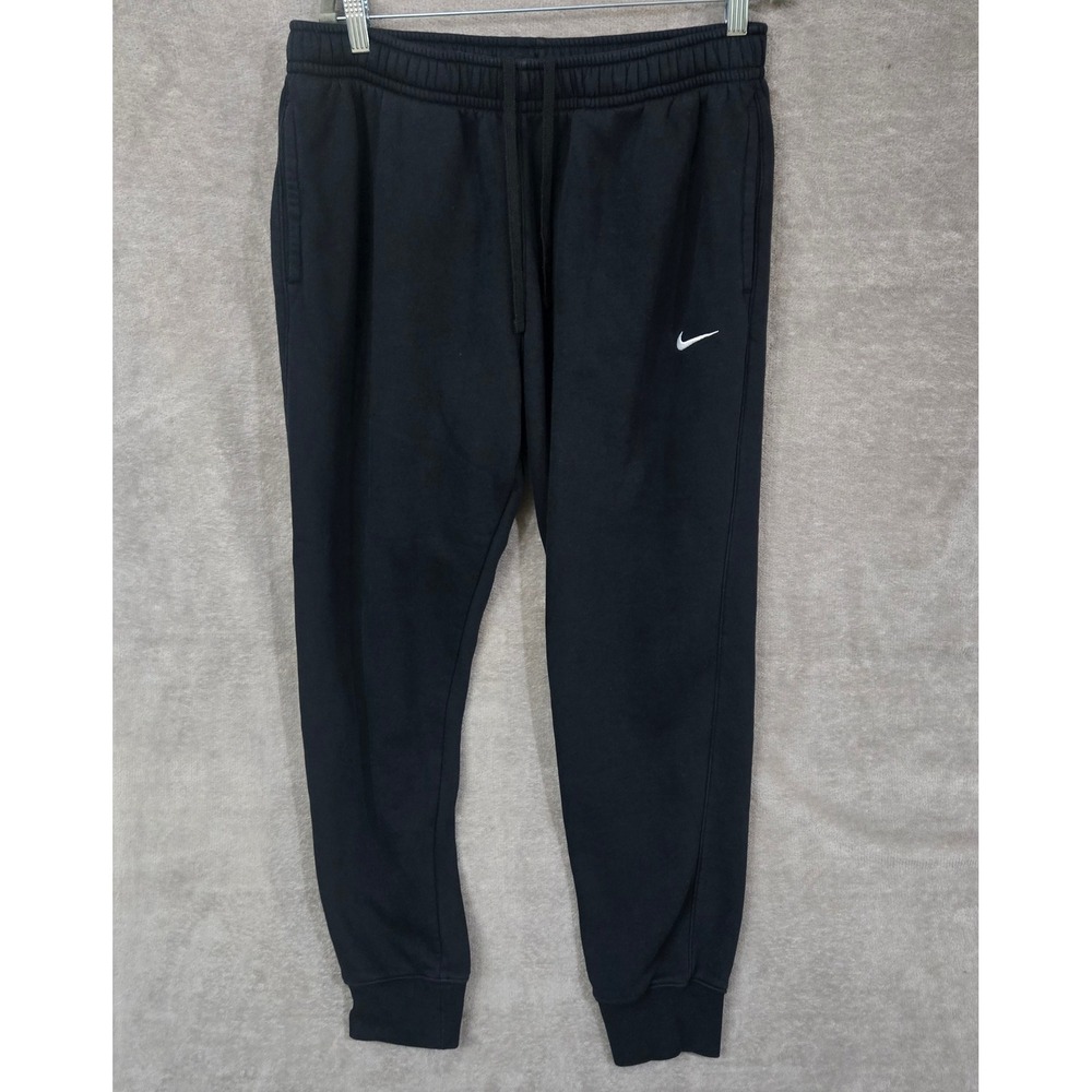 Nike Joggers Mens Large Black Club Fleece Athletic Gym Training Sportswear‎